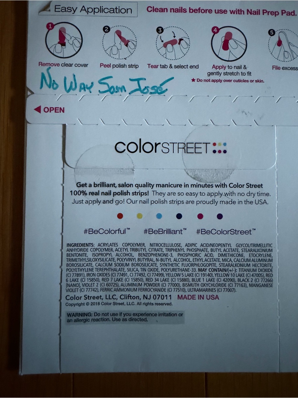 Color Street Multi-Color Dot Accent Nail Polish Strips - Picture 3 of 3
